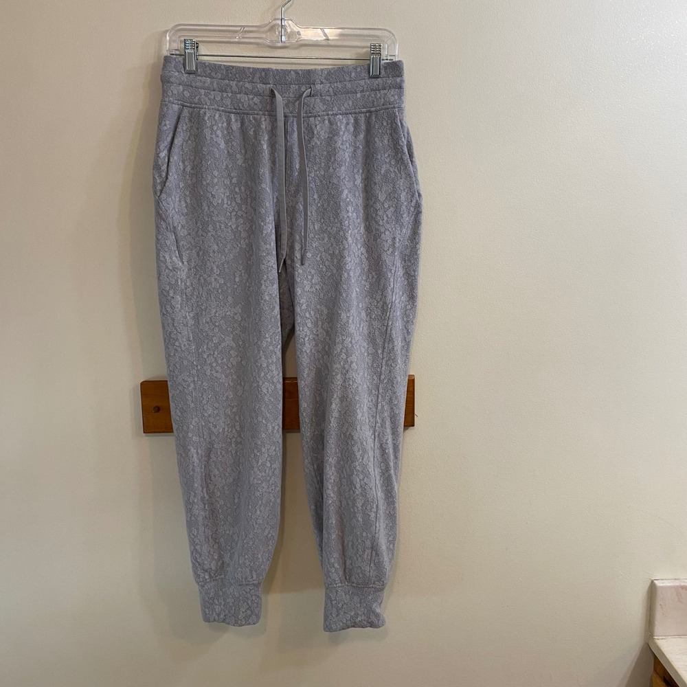 Lululemon Ready to Rulu High-Rise Jogger 7/8 Length Speckle Spritz Grey 6 Gym